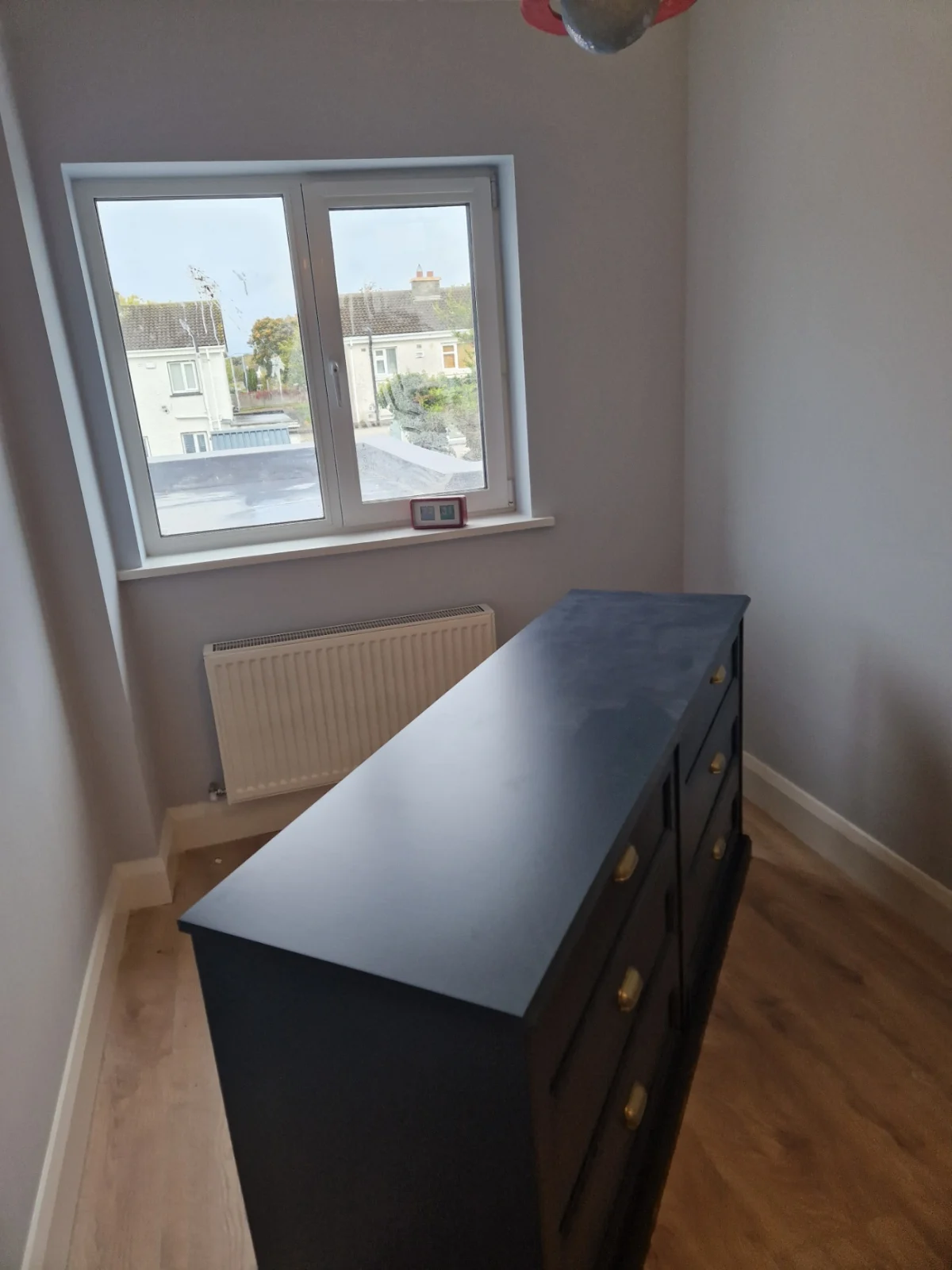 A room before an after builders clean